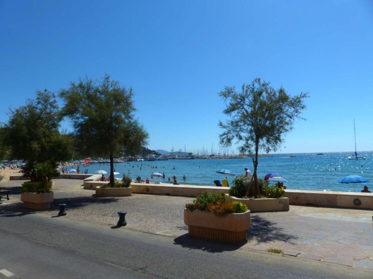 Charmant Studio Climatise Avec Balcon A 50M De La Plage - Le Lavandou Centre-Ville - Fr-1-308-110 Exteriör bild
